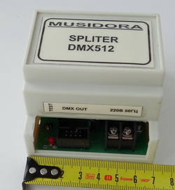 Сплиттер DMX512 размеры