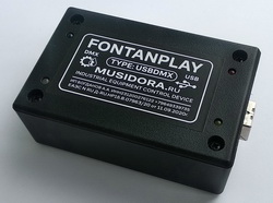 ��������������� USB-DMX512 ��� ������ � FONTANPLAY